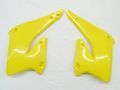 Ufo Su03933-102 Replacement Plastic For Suzuki Rad Cvr Rmz Yellow 