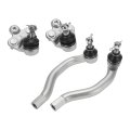 4 Pcs Front Suspension Kit Outer Tie Rod Ends Lower Ball Joint For Honda Civic 2006-2011 No Es800374 K500069 K500070 
