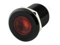 Alpinetech 12mm 1 2 Red 12v Led Metal Indicator Pilot Custom Dash Light Lamp 