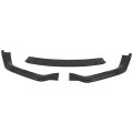 3pcs Front Bumper Lip For Lexus Is Series F Sport 2014 2016 Glossy Black Spoiler Durable Pp Material 