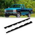 2pcs Window Molding Trim For 1988 2000 Chevrolet C1500 Gmc C2500 Black Weatherstrip Seal Belt 15991405 15991406 Noise And Leak