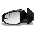 To1320346 Oe Style Powered Heated Turn Signal Spotter Glass Driver Left Side View Door Mirror Compatible With Rav4 16-18