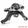 A-premium Front Suspension Steering Knuckle Compatible With Chevrolet Aveo 2004-2011 Aveo5 2007-2011 Pontiac G3 2009-2010 L4 1