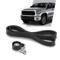 Engine Drive Belt And Tensioner For Toyota Tundra 5 7l 2007 2017 Part Number 166200s012 9091602759