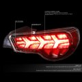 Auto Dynasty 2pcs Led Arrow Sequential Rear Tail Lights Brake Lamps Compatible With Toyota 86 Subaru Brz Scion Fr-s 13-21