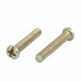 Uxcell M4x24mm Male Thread Phillips Flat Head Bolt Screw Suitable For Double Bed Furniture Tv Rack Wall Hanging 50pcs