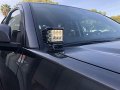 Cali Raised Led Low Profile Ditch Light Brackets Kit Fits 2016-2023 Tacoma Brackets With 3x2 18w Pods Amber And Dual Wiring 