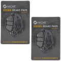 Niche Brake Pad Set For Yamaha Yzf R3 1wd-25806-00-00 Rear Organic 2 Pack