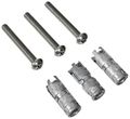 Bobrick 2522-30 3 Piece Stainless Steel Round Head Machine Screw Mounting Kit With Expansion Shield 