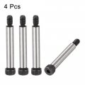 Uxcell Alloy Steel Hexagon Socket Head Shoulder Screws Bolts 1-3 4 Length 5 16 Dia 1 4-20 Thread 4pcs