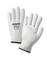 Radnor 64056923 White Polyurethane Palm Coated Hppe Gloves With 13 Gauge Seamless Liner 