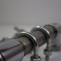 Round U-bolts 4 Set 142mm Inner Width 186mm Length M6 Zinc-plated Carbon Steel U Clamp Bolt With Nuts And Plates For Boat