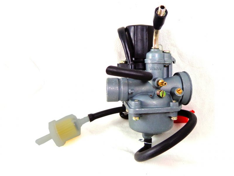 Carburetor With Electric Chock For Gy6 47cc 49cc 50cc 2 Stroke Atv Scooter Moped Eton Viper 90 Arctic Cat Dinlicc 110cc Yamaha