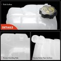 A-premium Coolant Recovery Overflow Reservoir Tank With Cap Compatible With Chevrolet Cruze 106 Orlando2-14 Buick Cascada 16-18