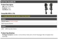 Front Strut And Coil Spring Assembly Set Of 2 Compatible With 2000-2006 Hyundai Elantra Fits From 7 2000