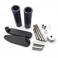 Hongk- No Cut Frame Slider Compatible With 2008 2009 2010-2013 Kawasaki Ninja 250 250r Ex250 Carbon B01bw4rbww