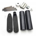 Hongk- No Cut Frame Slider Compatible With 2008 2009 2010-2013 Kawasaki Ninja 250 250r Ex250 Carbon B01bw4rbww