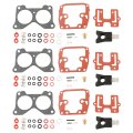 All-carb 3pcs Carburetor Carb Repair Kit Replacement For Johnson Evinrude V4 V6 85-235 Hp Crossflow 439076