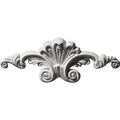 Ekena Millwork Onl08x03x01sc 8 5 8-inch W X 3 1 H 7 P Scroll Center Onlay 