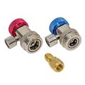 Conversion Coupler Set R134a To Hfo-1234yf With 14 Mm Female Threads And Tank Adapter Model 24561 1 Pack 
