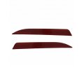 Rear Bumper Reflector Pair For Ford Police Interceptor Sedan 2013 2019 Capa Certified Replaces Fo1184104 Fo1185104 Dg1z15a449a 