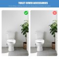 4 Pack Toilet Seat Bolt Set Universal Fit Screws Tool-free Installation Replacement Mounting Hardware Kit