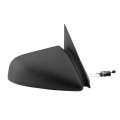 Passenger Side Door Mirror For Dodge Shadow 1990 1994 Black Primed Convex Manual Remote Non Foldaway Heated Replacement 