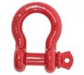 Mytee Products 5 8 Anchor Shackle Forged Carbon Steel W Alloy Screw Pin Wll 3 25 Tons 6 500 Lbs Double Rust Protection Heavy 