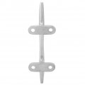 Base Cleat Stainless Steel Boat Light Weight Mirror Polished Accessory For Tensioning Marine Yacht Ropes 5inches