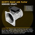 Ocpty Mass Air Flow Sensor F67f-12b579-ba Meter Fits For 1995-1997 Mazda 300 2 3l 1998-2001 B2500 2 5l 1995-2000 B3000 3 0l