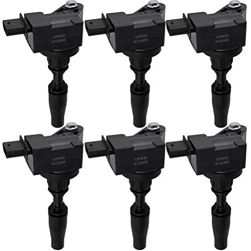 Ignition Coil Set Uf830 6 Pcs For Gmc Canyon Acadia Chevrolet Colorado Camaro Blazer Cadillac Xt6 Xt5 Ct6 Buick Regal Sportback
