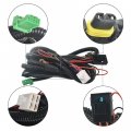 Labwork Fog Lights Assembly Replacement For 2013-2015 Altima Sedan 4-door Clear Lens With Front Bumper Bezel Wires Switch Bulbs