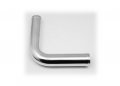 Autobahn88 Aluminum Alloy Pipe 90-degree Od 1 34 34mm L 12 300mm Glossy Polished For Automotive Piping