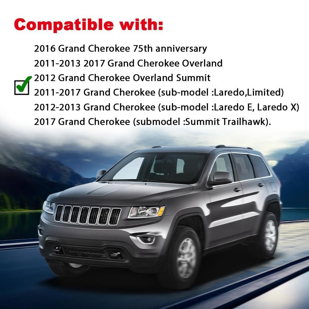 Front Right Fender Flare For Jeep Grand Cherokee 2011 2017 Black Factory Style Wheel Opening Molding Arch Trim 1 Piece