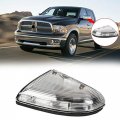 Jinfili Front Right Rearview Mirror Led Turn Signal Lights Assembly Passenger Side Marker Puddle Lamp For 2010-2018 Dodge Ram 