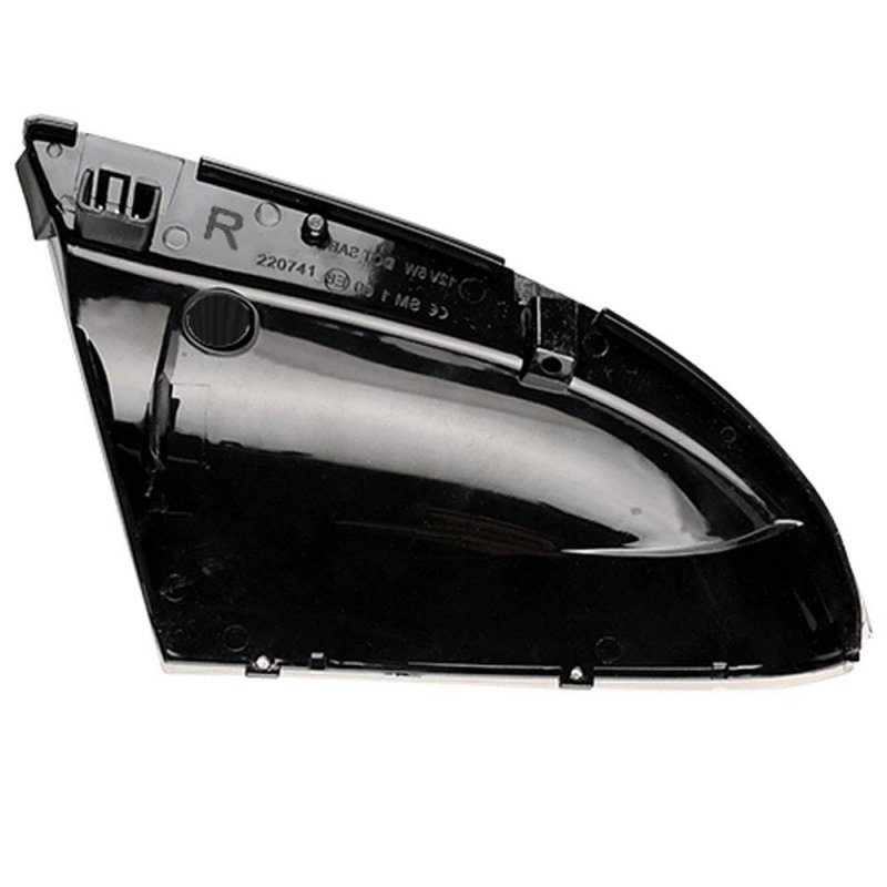 Jinfili Front Right Rearview Mirror Led Turn Signal Lights Assembly Passenger Side Marker Puddle Lamp For 2010-2018 Dodge Ram
