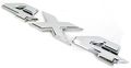 Yoaooa 1 Oem Chrome Ram 4x4 Emblem Badge 3d Decal Nameplate Flat Letter For Dodge 1500 2500 3500 Glossy Mopar