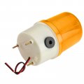 Baomain Revolving Warning Light With Buzzer 3w Lte-5106j Led Yellow Indicator Rotating Signal Lamp Ip55 Yellow Dc24v
