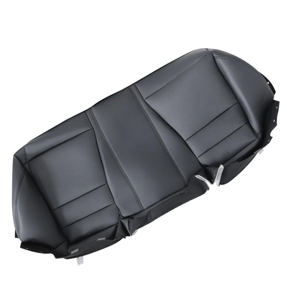 Rear Bench Side Bottom Leather Seat Cover Black For Honda Accord 2008 2009 2010 2011 2012 Microfiber Custom Fit Power And