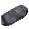 Rear Bench Side Bottom Leather Seat Cover Black For Honda Accord 2008 2009 2010 2011 2012 Microfiber Custom Fit Power And