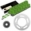 Caltric Drive Chain And Sprockets Kit Compatible With Suzuki Gsx-r600 Gsxr600 2001 2002 2003 2004 2005