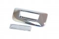 Sizver Chrome Tailgate Covers For 2007-2013 Gmc Sierra 1500 Classic Model No Keyholes 