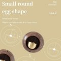 Japanese Style Dopamine Door Bell Shopkeepers For Opening Creative Doorbell Magnetic Round Wooden Entry Alert Chime Home Office