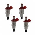 Waltyotur 4 Pcs Fuel Injectors G609-13-250 Replacement For Mazda B2600 Mpv 2 6l