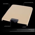 Auto Dynasty Beige Center Console Arm Rest Lid Kit W Latch Compatible With Silverado Tahoe Sierra Yukon Xl Escalade 07-14