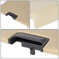Auto Dynasty Beige Center Console Arm Rest Lid Kit W Latch Compatible With Silverado Tahoe Sierra Yukon Xl Escalade 07-14