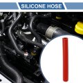 1 Pcs 10mm 39 Id 200mm 7 87 Length 0 Degree Red Car Silicone Hose Coolant Universal