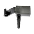 Windshield Washer Nozzle For Chevy C1500 K1500 1990 To 1998 Black Plastic 0 21 In Hose Port Diameter Replacement 22072439 