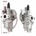 Anxingo Air Filter Stack Carburetor Replacement For 2 Stroke 43cc 47cc 49cc Atv 4 Wheel Off Road Vehicle Lawn Mower Scooter