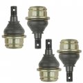 Caltric 4 Front Lower And Upper Ball Joint Compatible With Yamaha Wolverine X4 X2 Yxf85 2018-2020